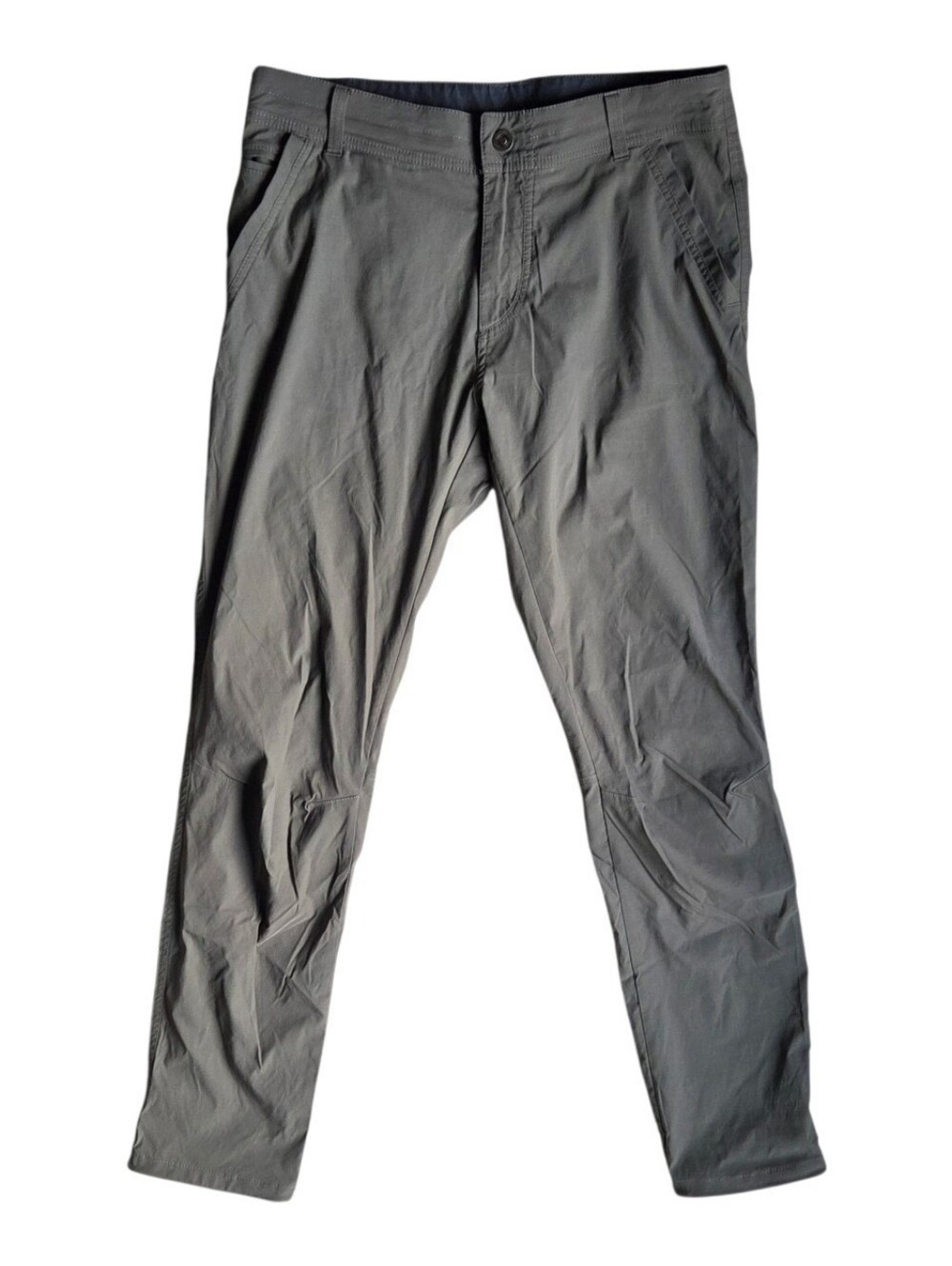 Kuhl Mens Renegade Afire Chino Olive Green Brown Pants Size 33x34